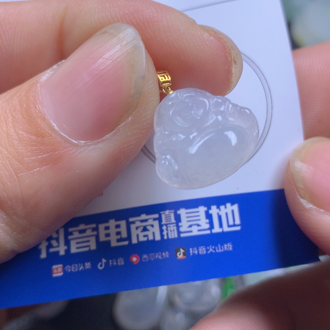 【闪购商品】翡翠颈饰18K金镶嵌翡翠