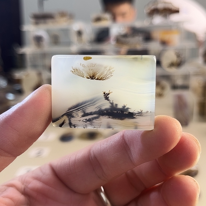 玛瑙/玉髓吊坠(不含链)未镶嵌