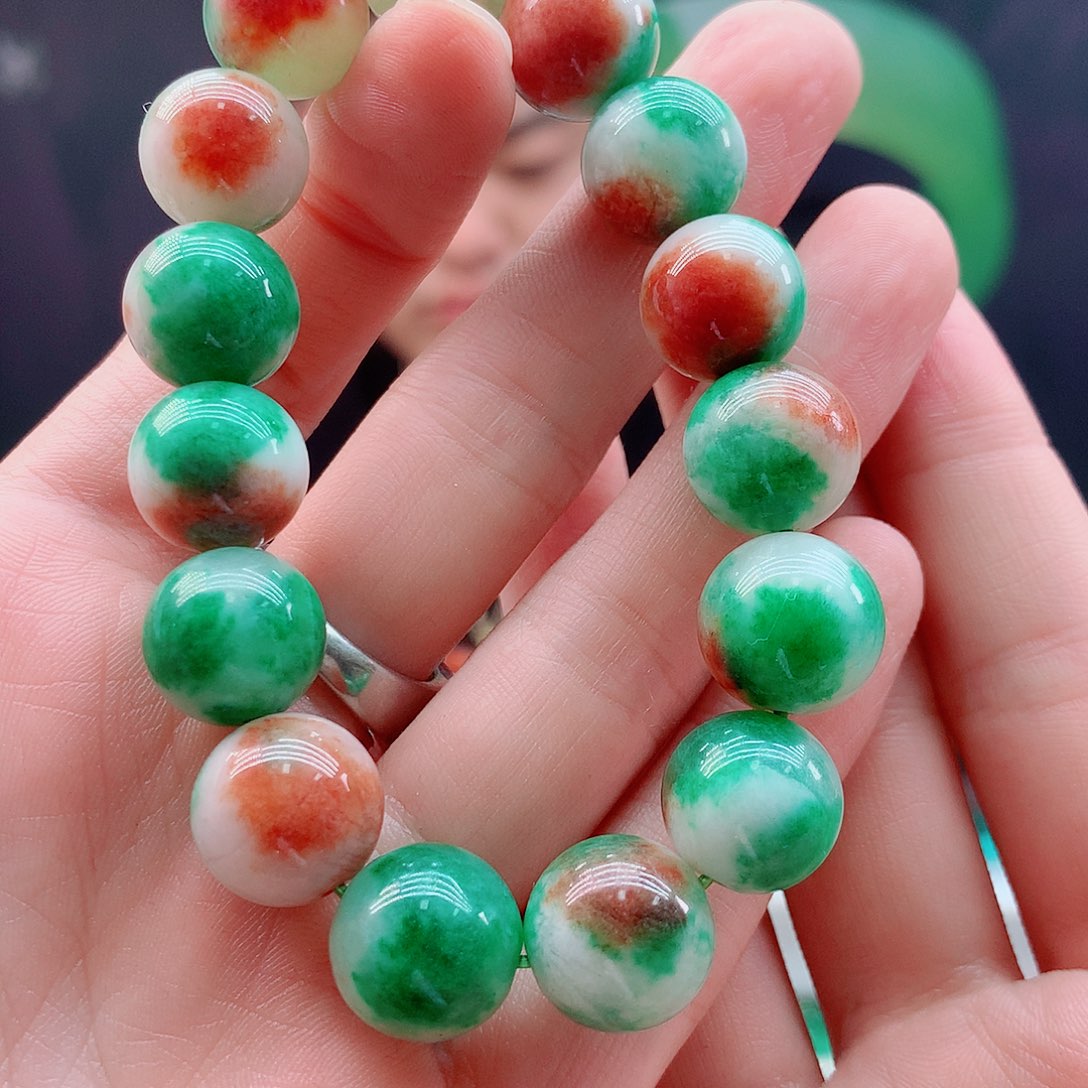 翡翠银S925镶嵌颈饰