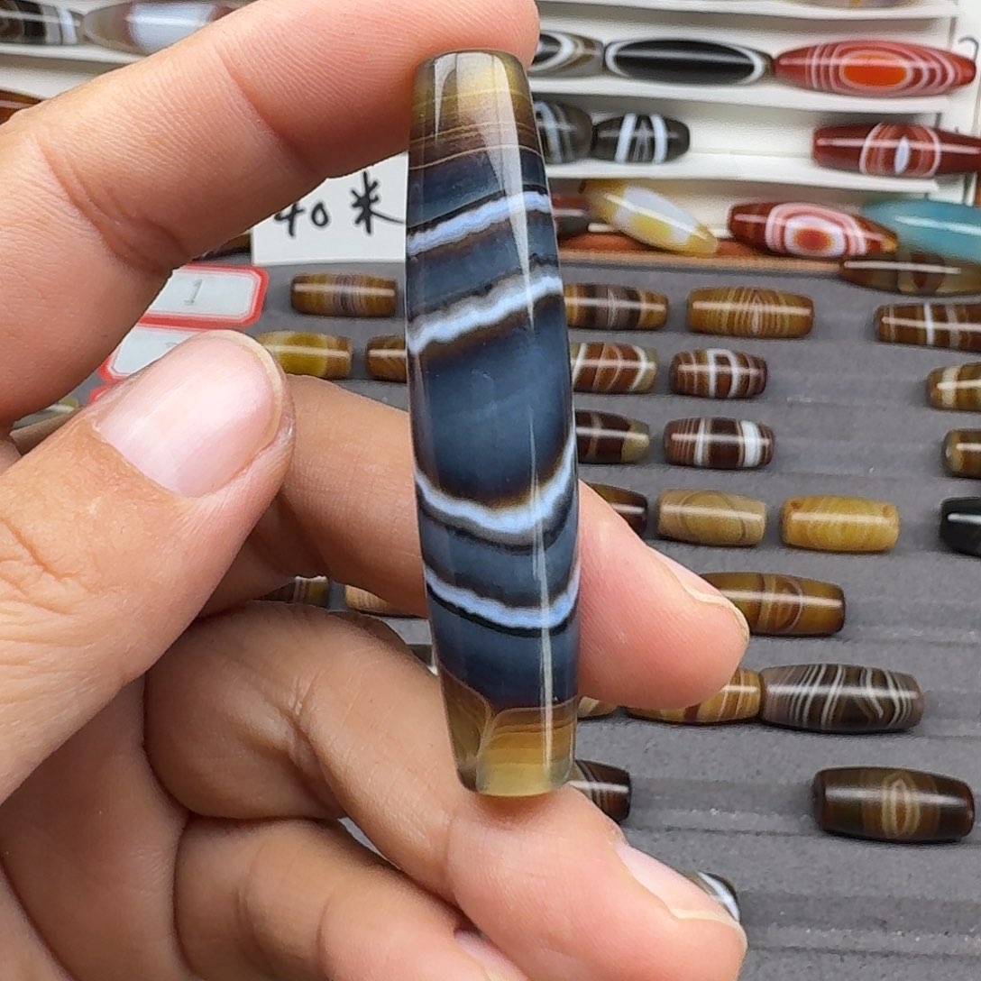 我***我玛瑙/玉髓合金珠宝半成品