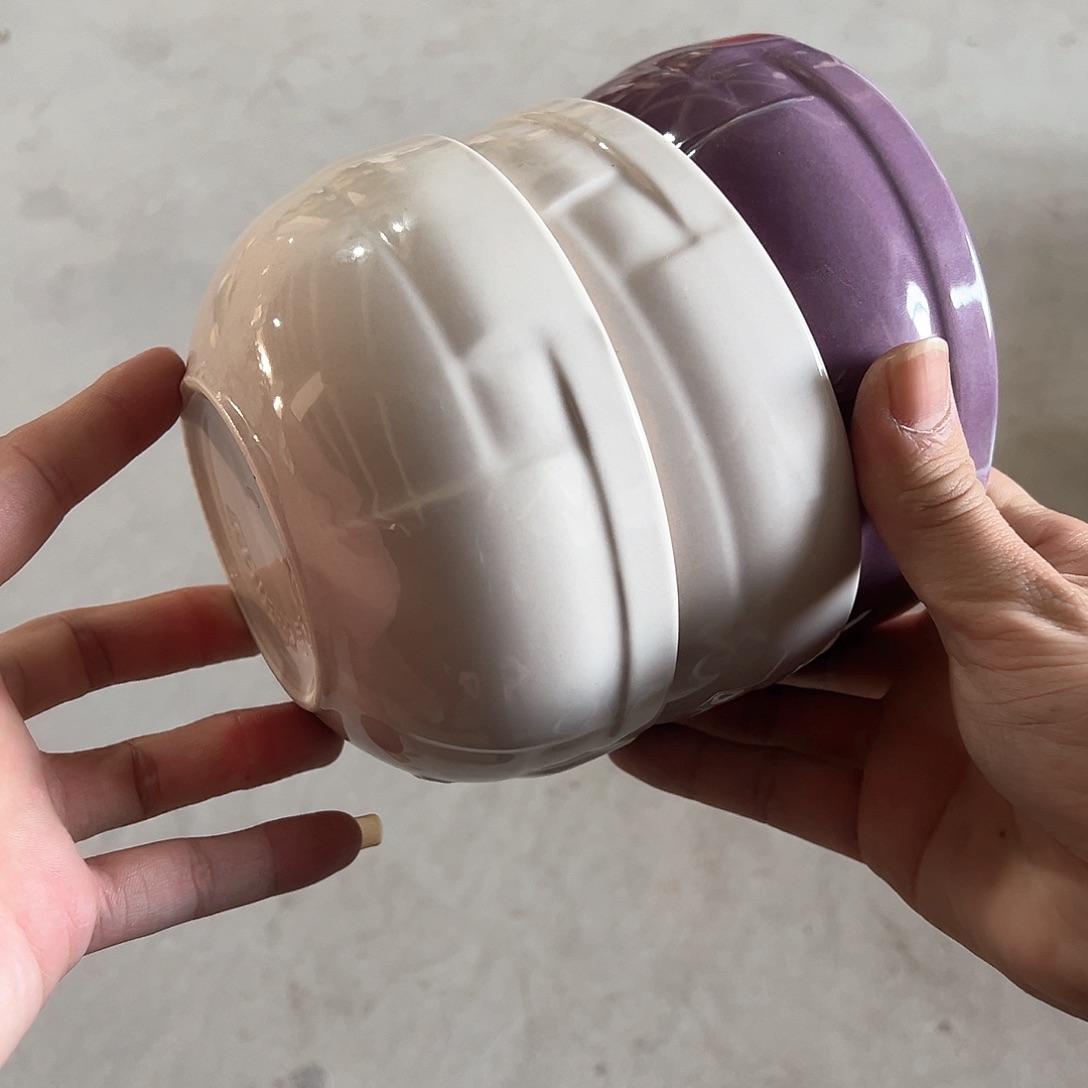 陶瓷  和风碗 豆蔻2个 无花果1个