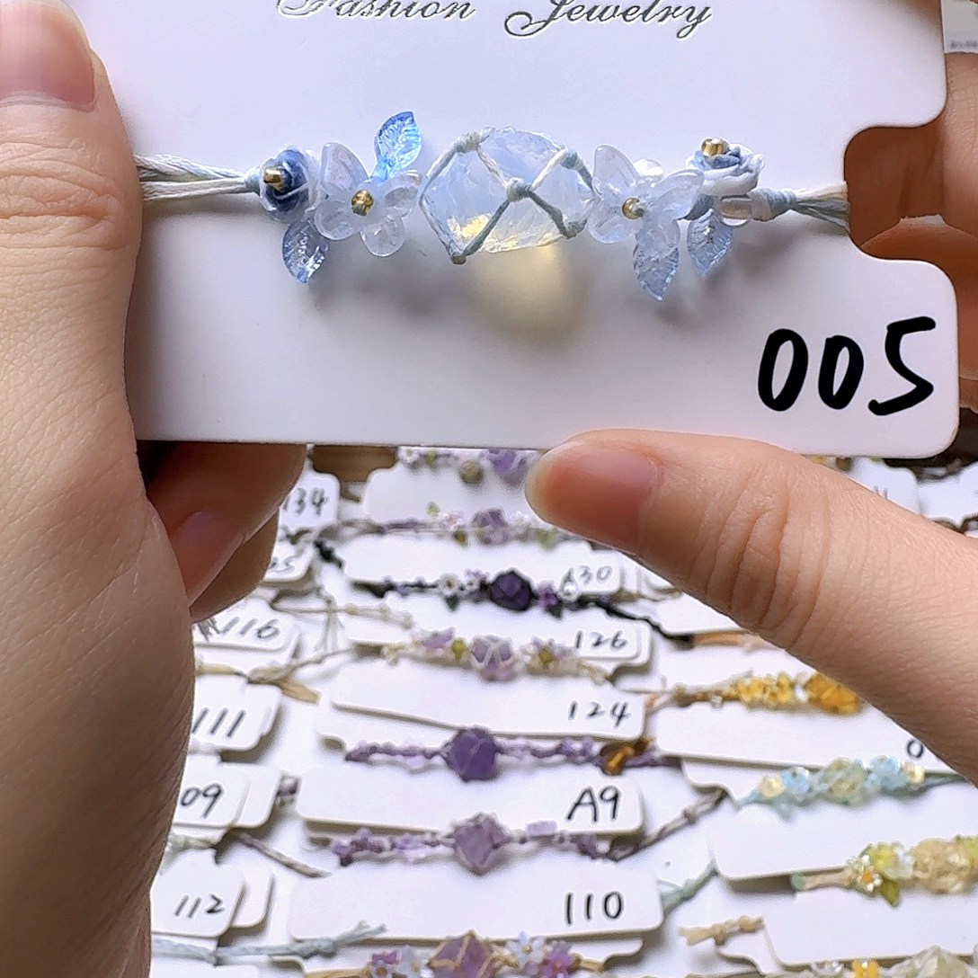 石英石纯铜锡合金纯铜手绳005