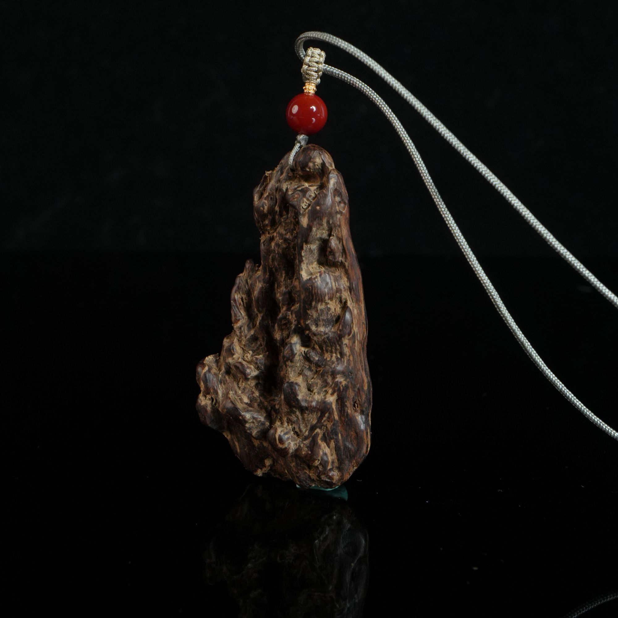 DY-C1174 越南都彭沉水瘤疤牌 6.9x3.6x1.4cm 14.8g