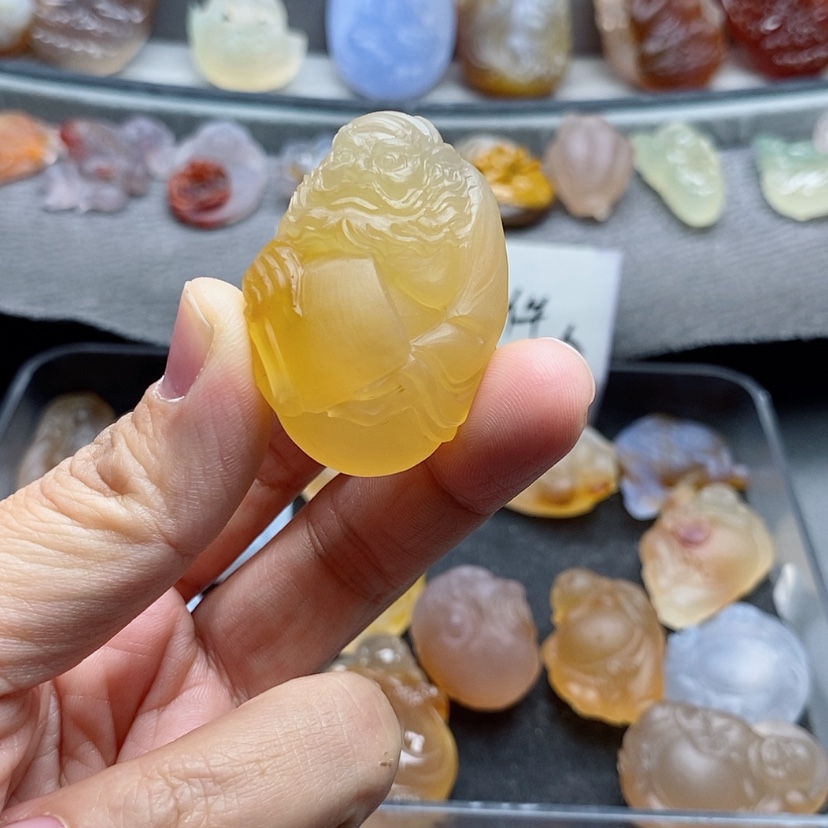 【闪购商品】未镶嵌吊坠定制玛瑙