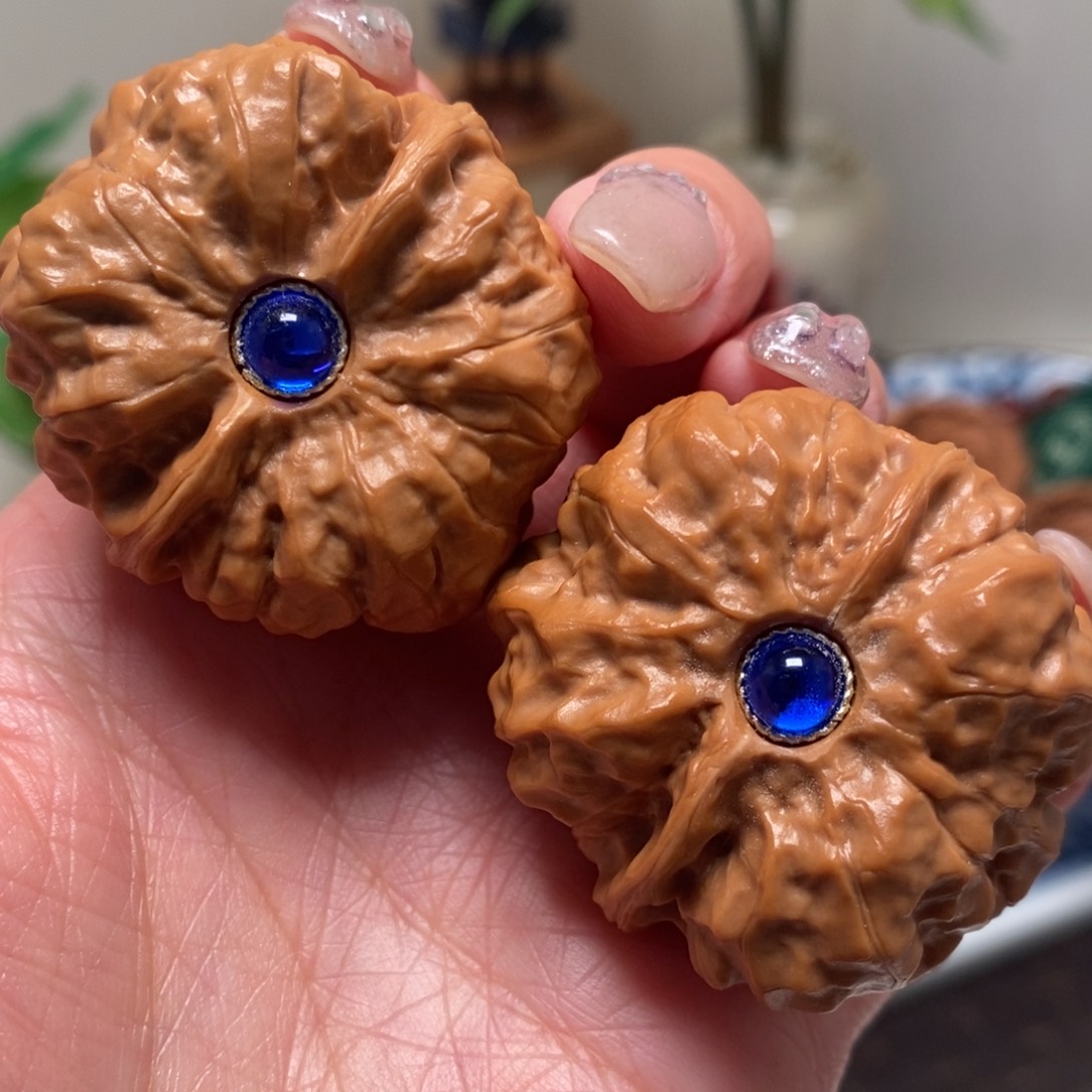 把件文玩核桃39尺寸蛤蟆头