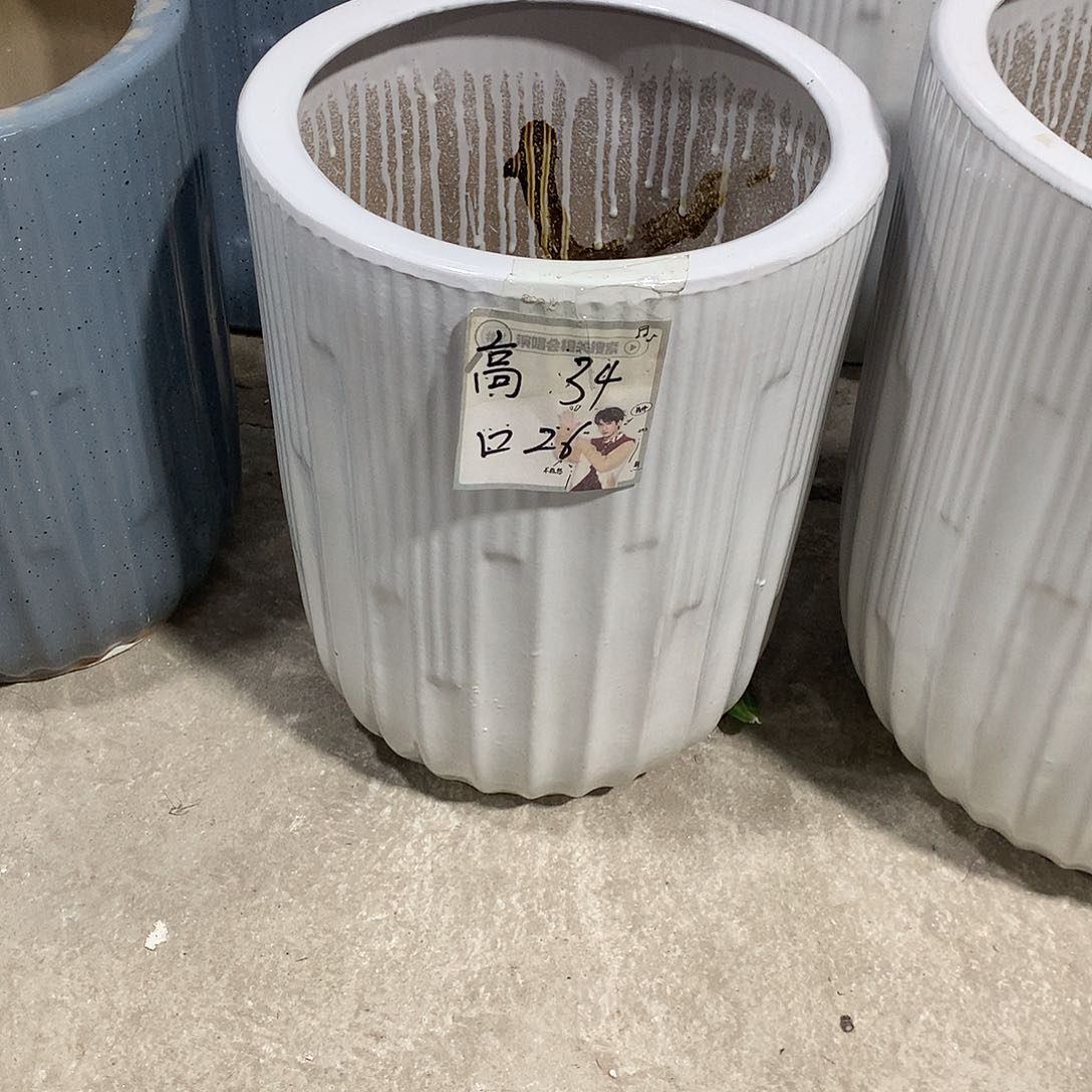 高温陶瓷花盆微瑕