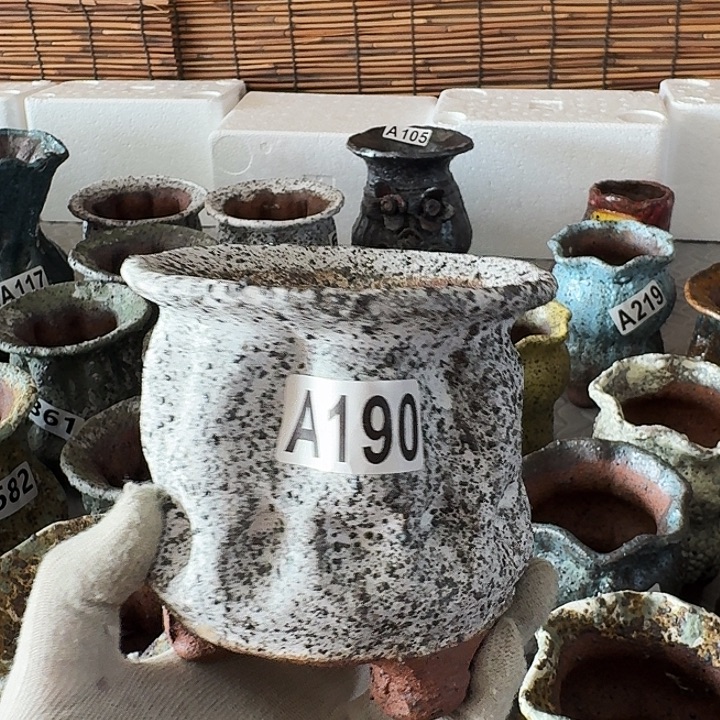 内口7高11粗陶手工