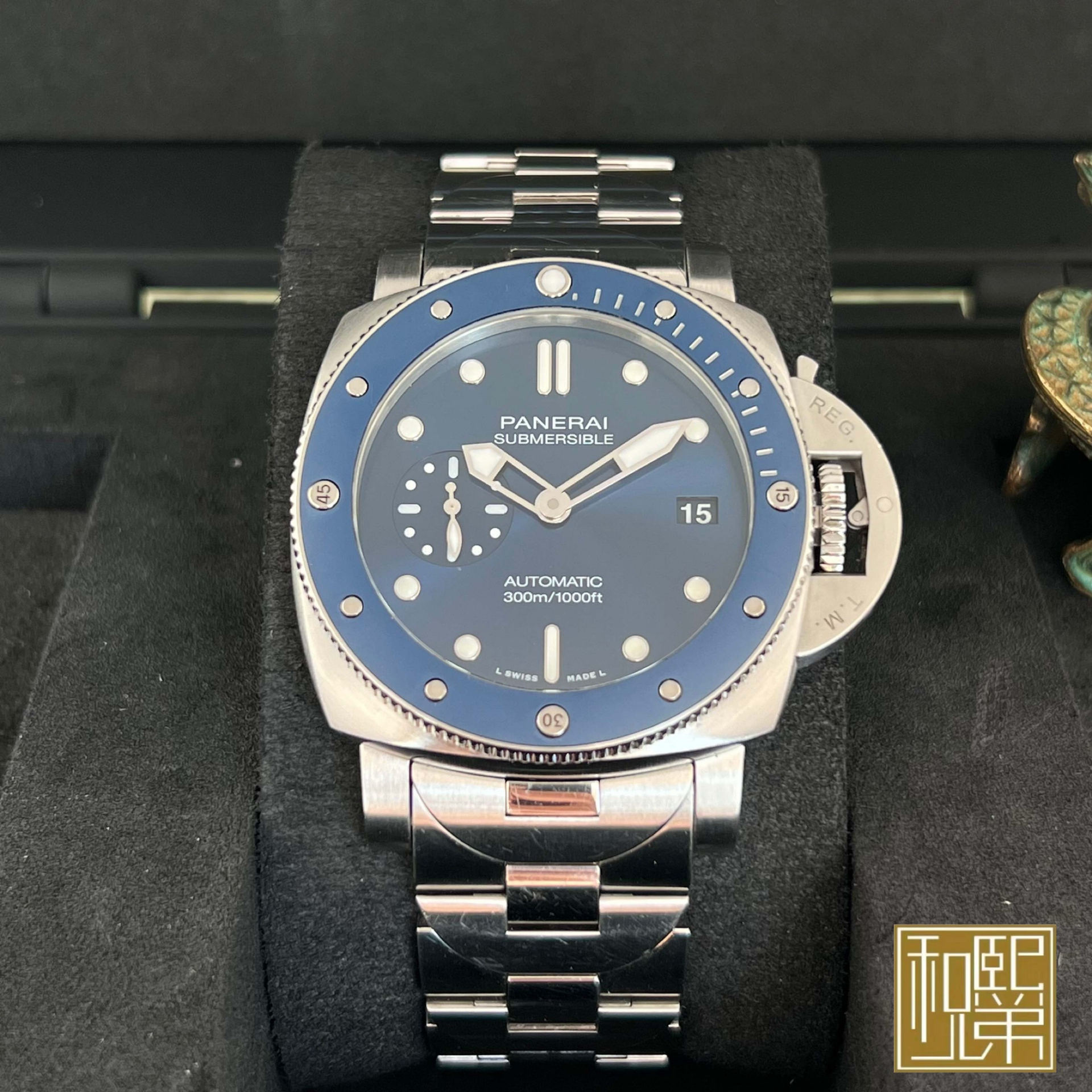 95新 Panerai/沛纳海 潜行/PAM01068/限1500/21全/42