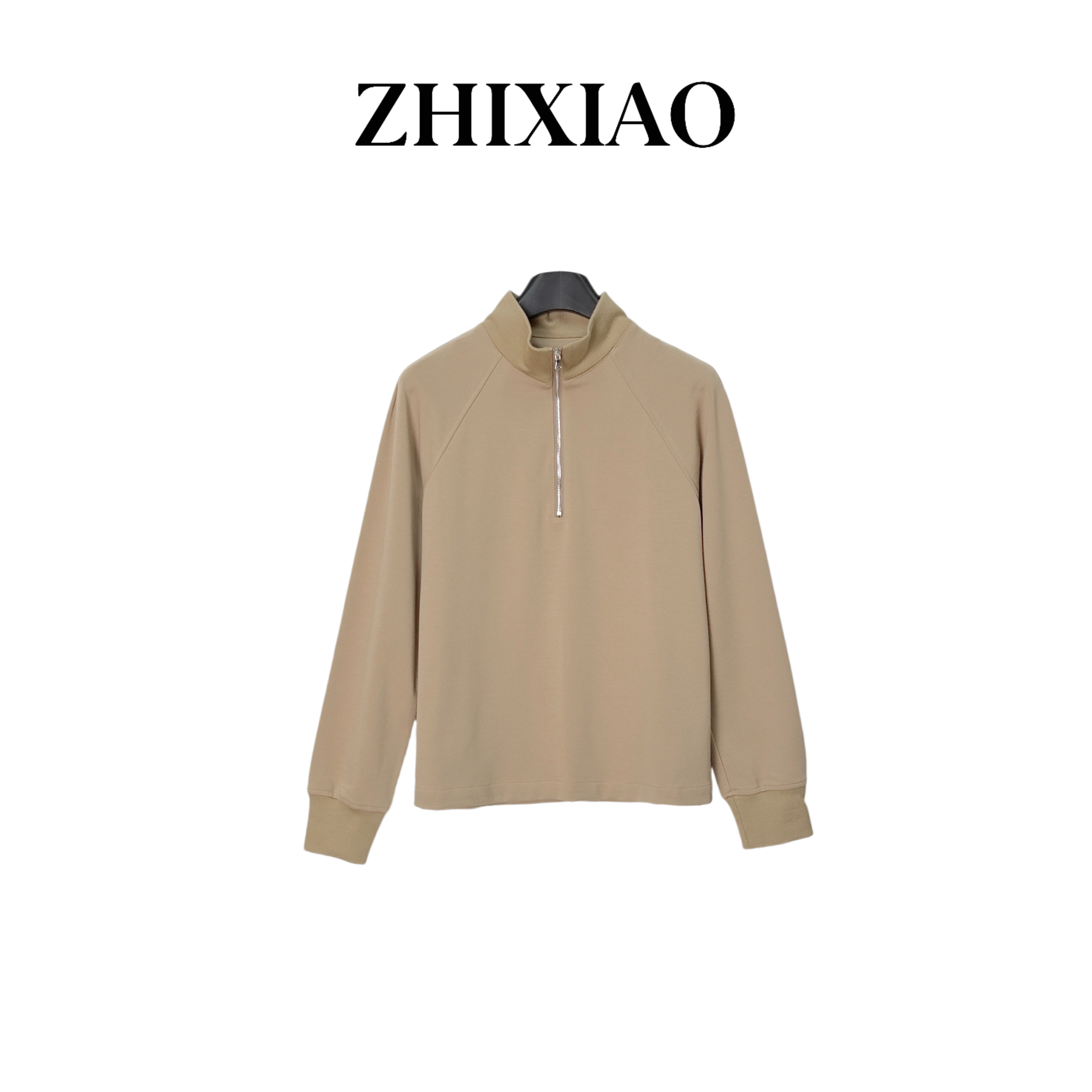 【ZHIXIAO】秋冬新款：立领拉链长袖上衣405147