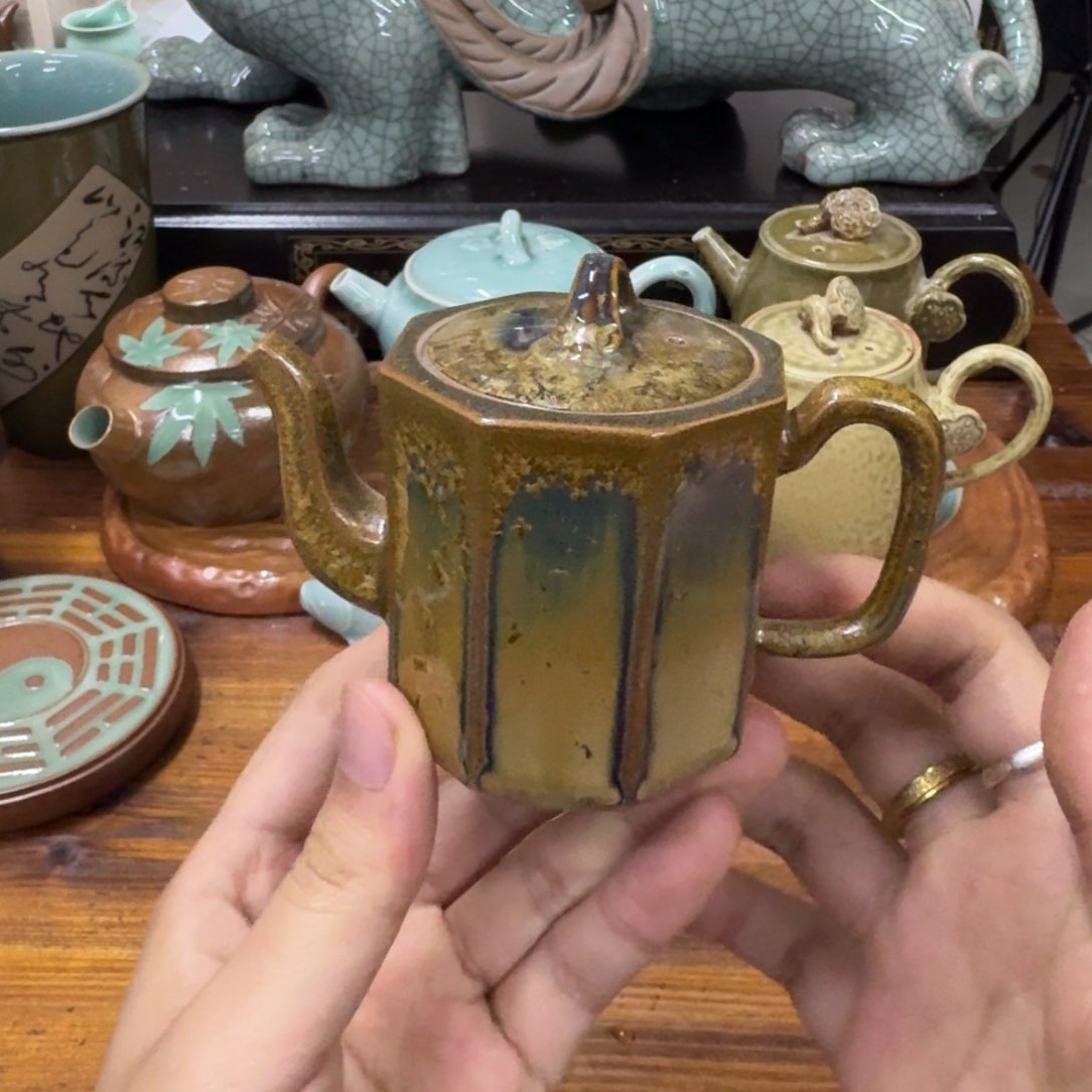 龙泉青瓷茶具微瑕1412