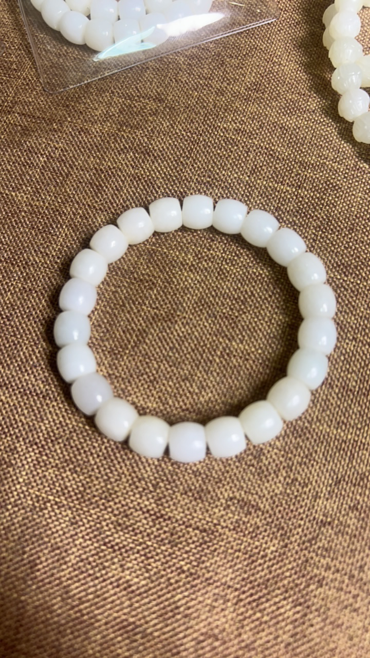 和田玉手串白玉手串