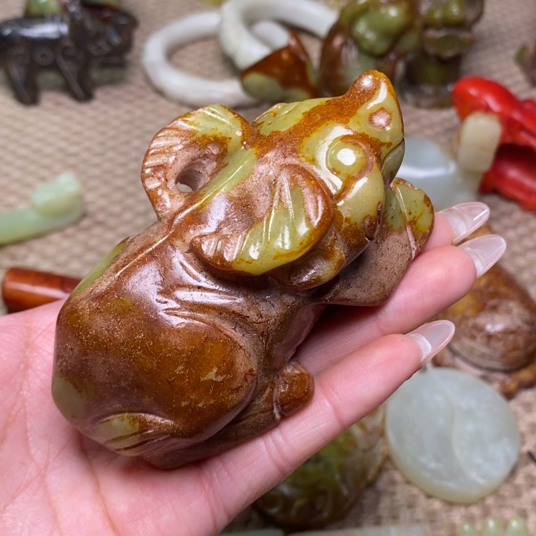 白玉菩提吊坠白玉菩提白玉菩提摆件