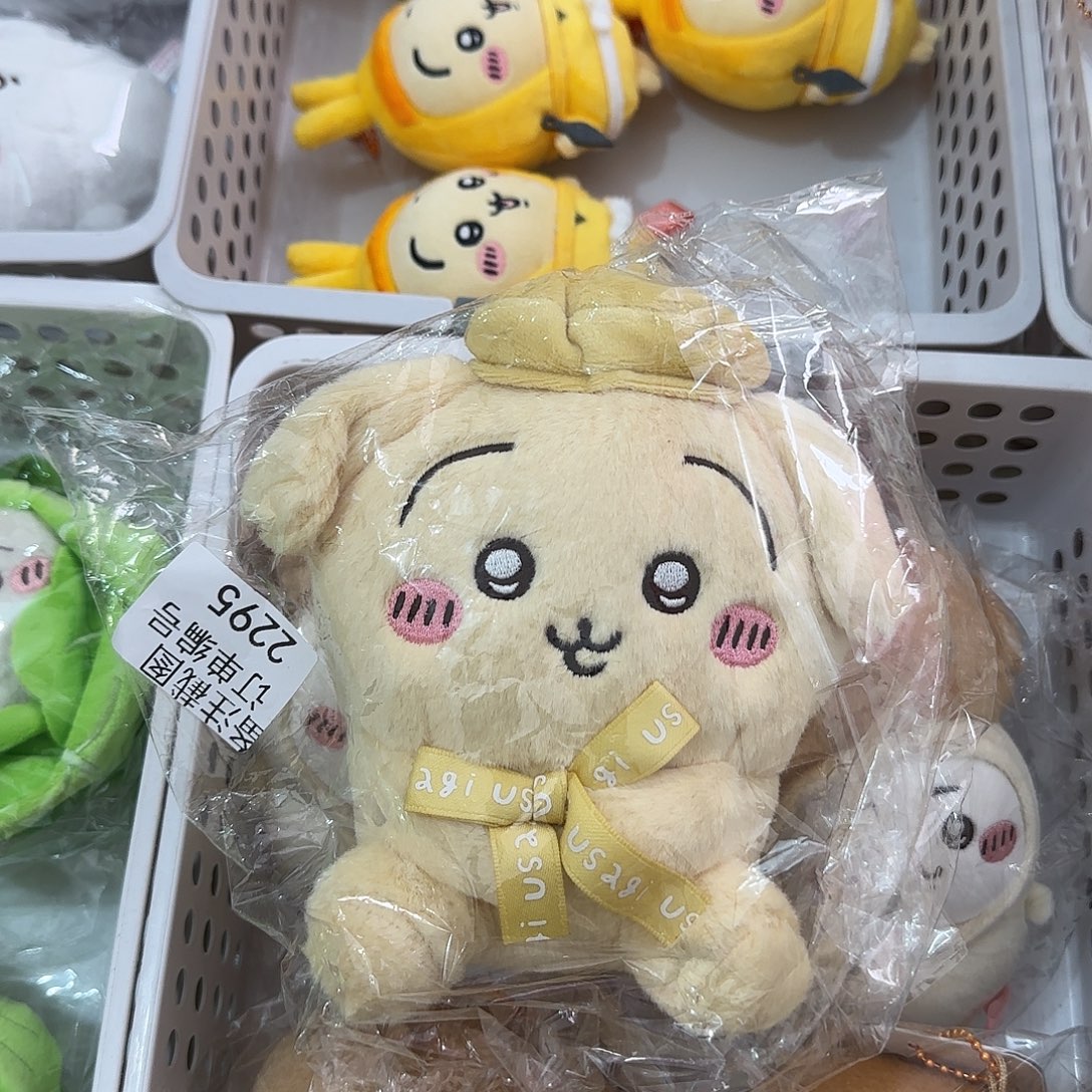 毛绒贝雷帽乌萨奇公仔