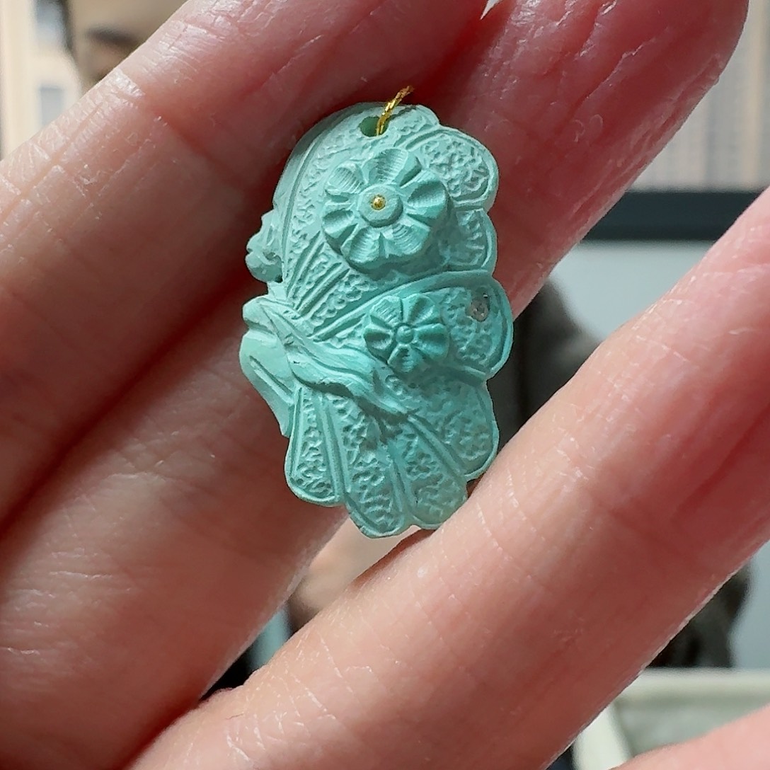 绿松石珠宝奇石未镶嵌