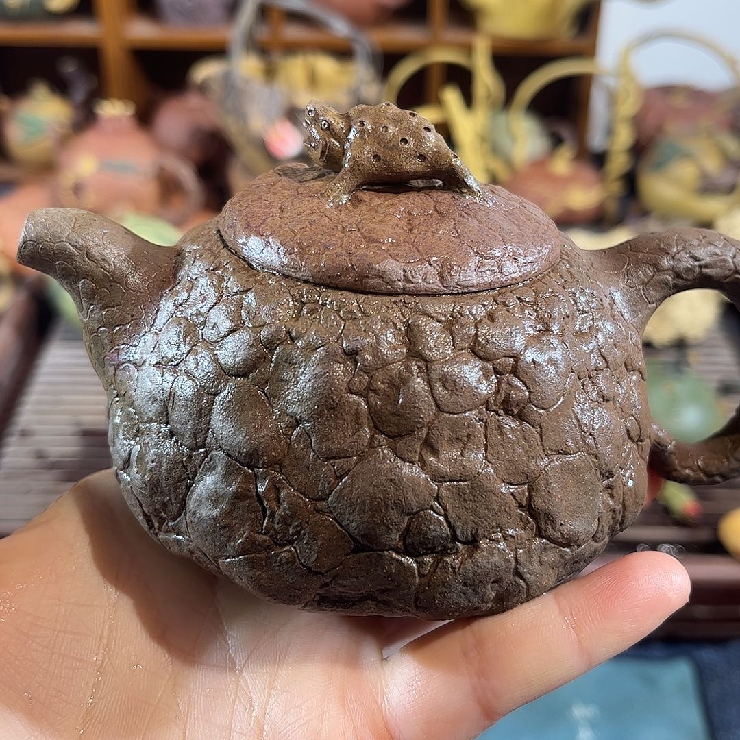 紫砂茶宠紫砂柴烧供春