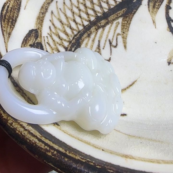 瓷片黄****）新号开播瓷器盘子