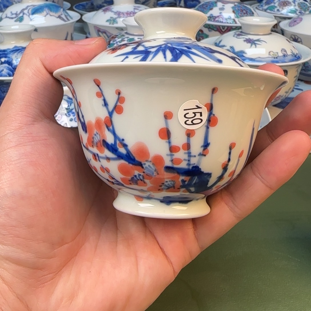彦祖纯手工手绘茶具159