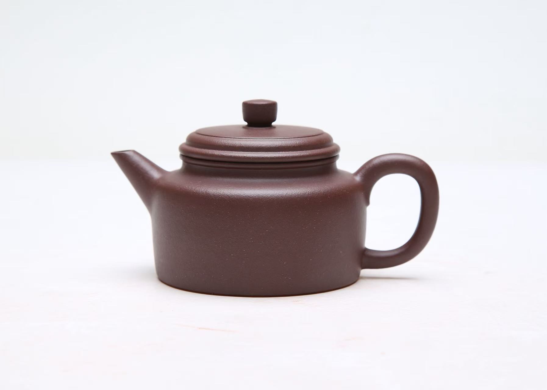 【剑流德钟】全手4号井底曹青泥料220cc 2号4表烧制