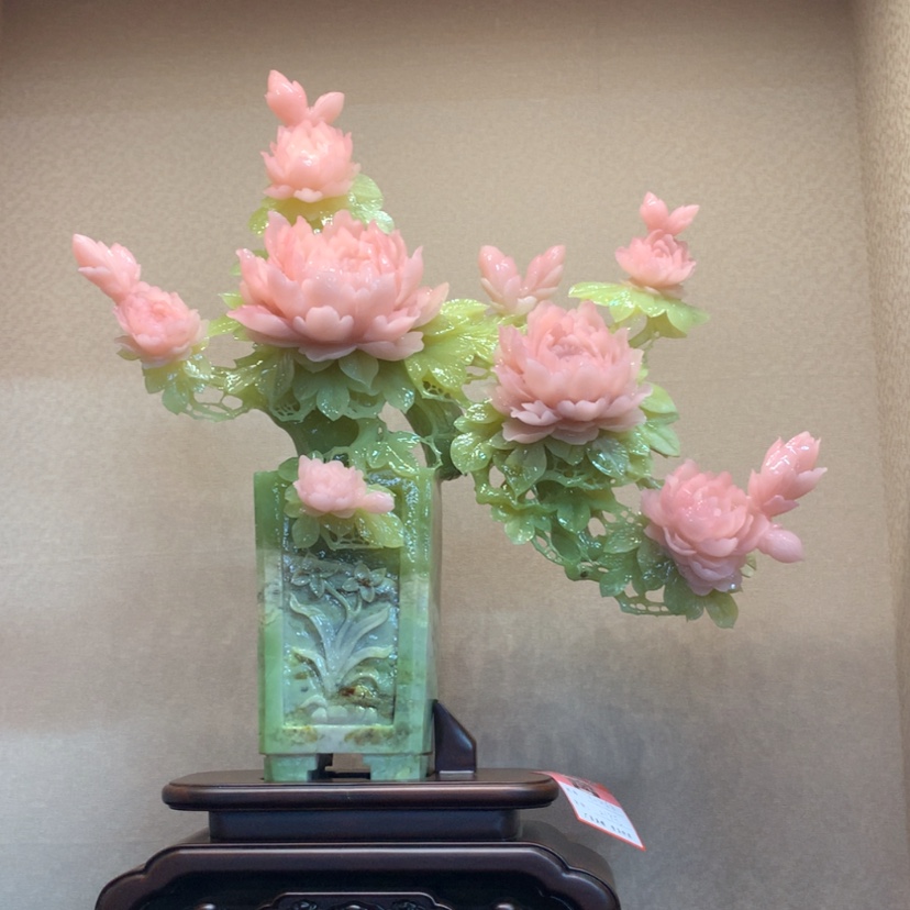 【闪购商品】蛇纹石玉摆件覆膜未镶嵌