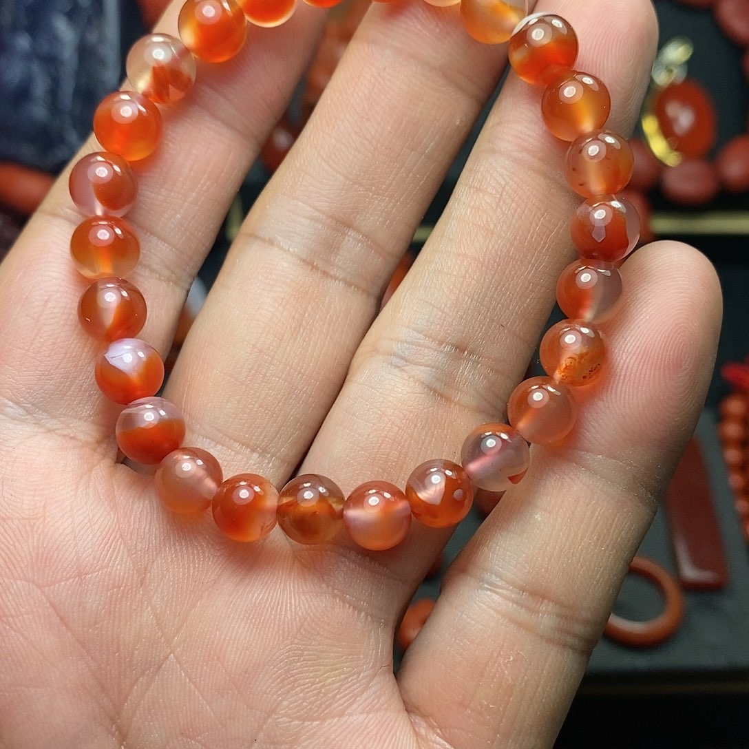 【闪购商品】南红玛瑙串未镶嵌