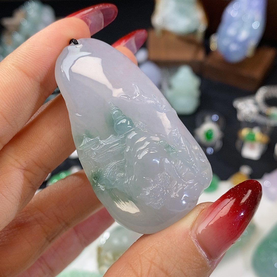 翡翠吊坠(不含链)未镶嵌