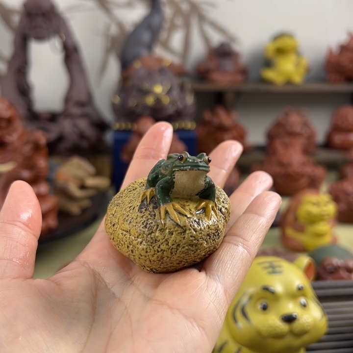 紫砂茶宠紫砂青蛙