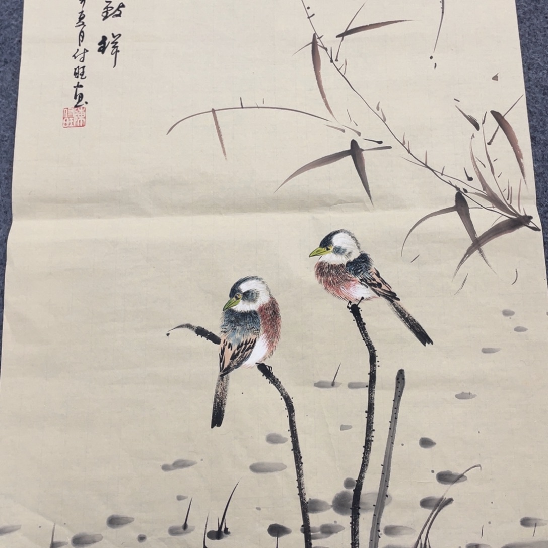 君***兰国画国画绘画作品欣赏