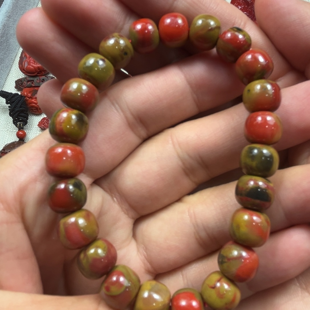 南红玛瑙串未镶嵌