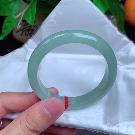 翡翠手镯未镶嵌正圈022