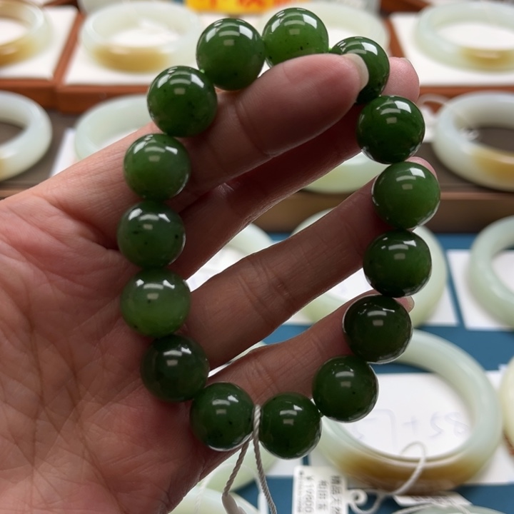 和田玉手链未镶嵌