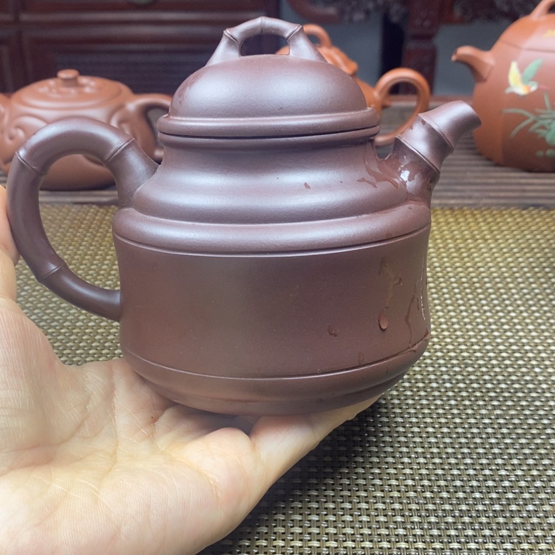 紫砂茶壶400紫砂壶紫泥