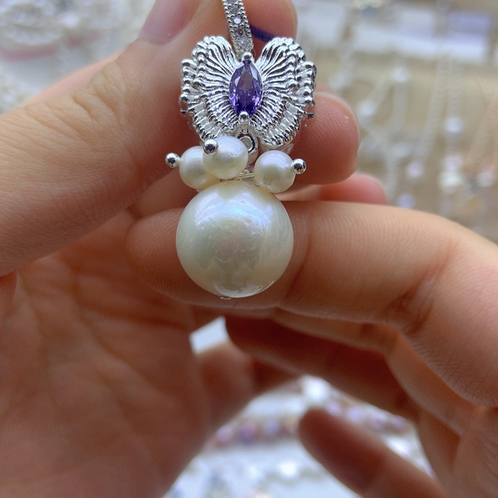 淡水珍珠未镶嵌颈饰