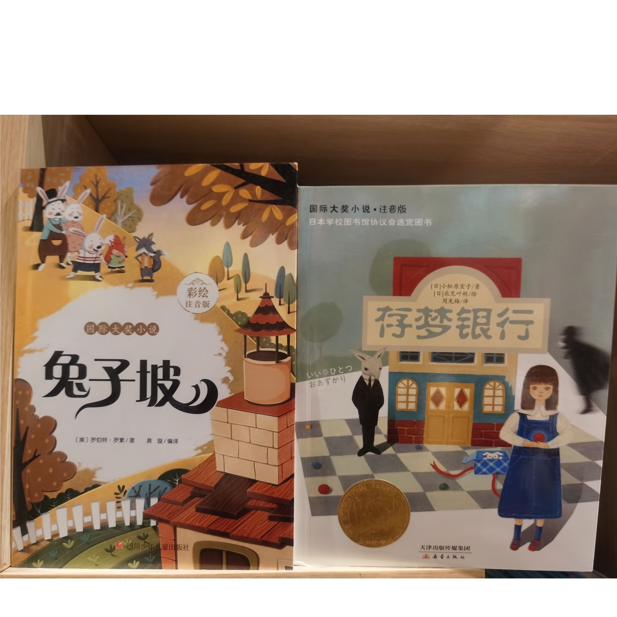 文学国际大奖注音版系列小说适合一二三年级阅读存梦银行兔子坡