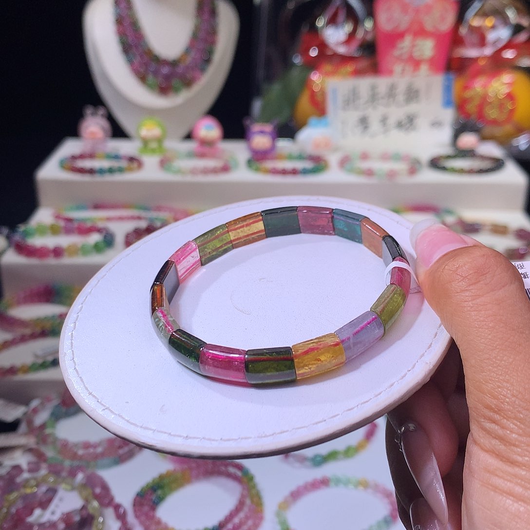 碧玺手链未镶嵌碧玺