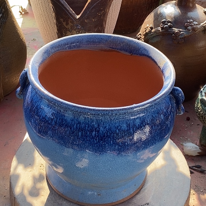 紫砂花盆瑕疵18.18花盆