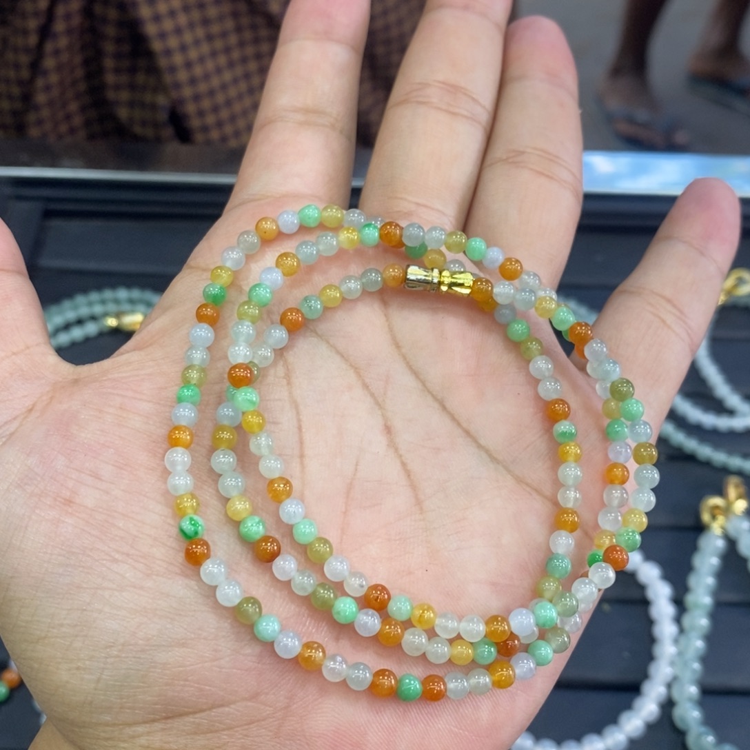 定制翡翠未镶嵌缅甸翡翠A货卡3.8