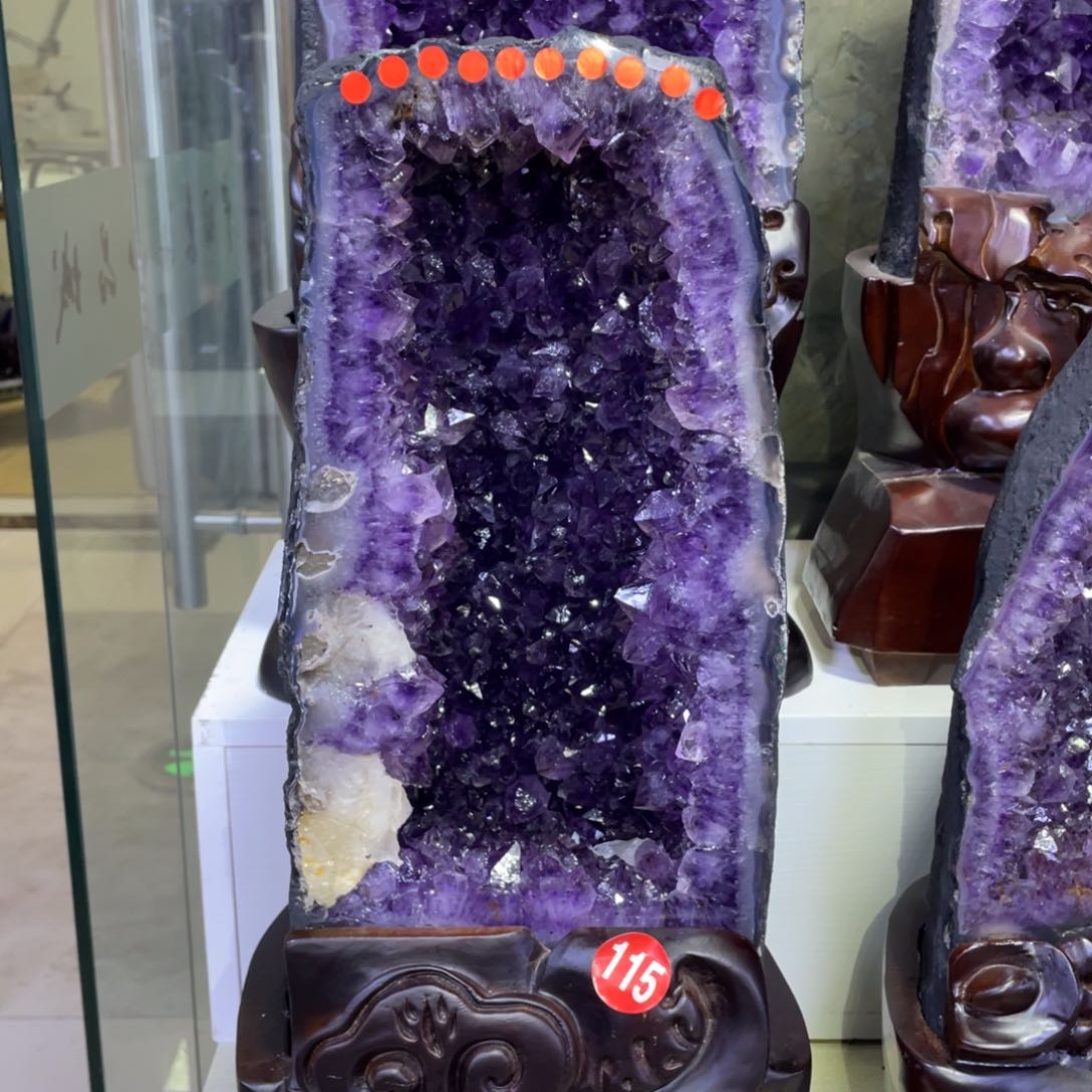 未镶嵌大型摆件（非配饰）紫晶