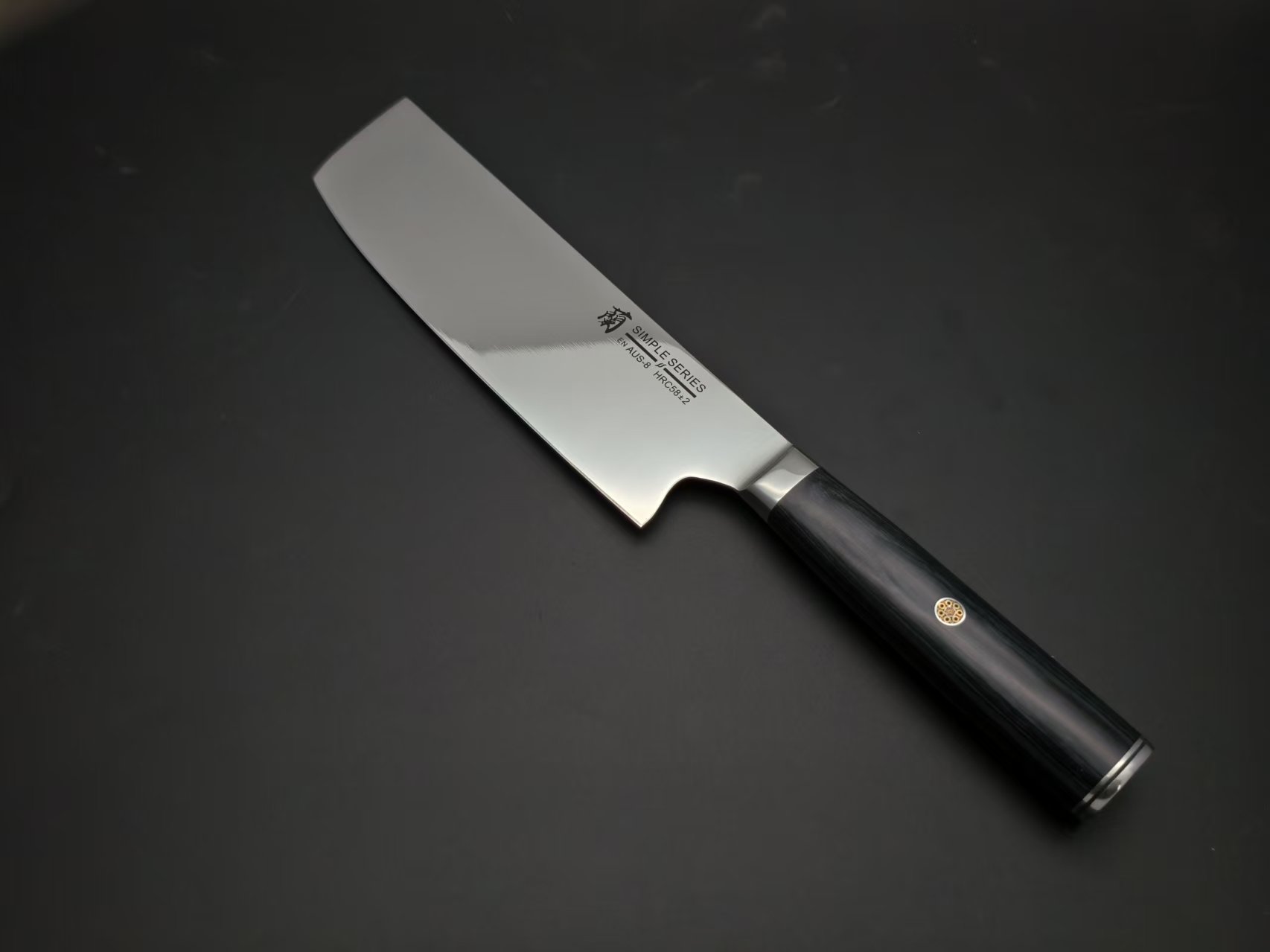 蘭黑极镜面系列厨房厨具用品日式小菜刀料理刀专用刀女士锋利