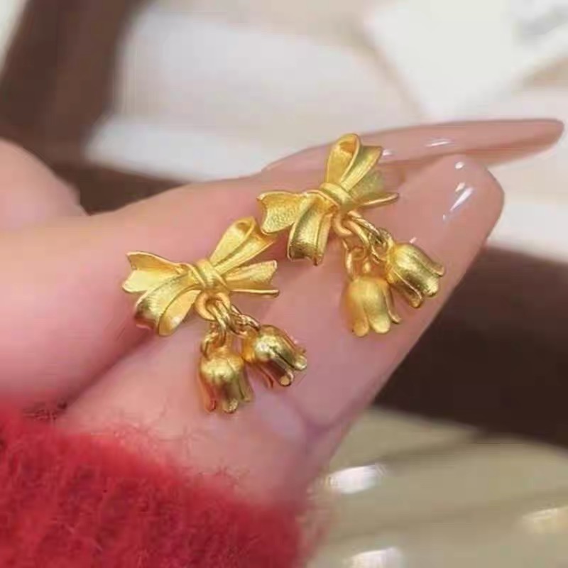 铜合金耳饰 【N59】2025爆款气质轻奢百搭简约精致网红设计师耳环