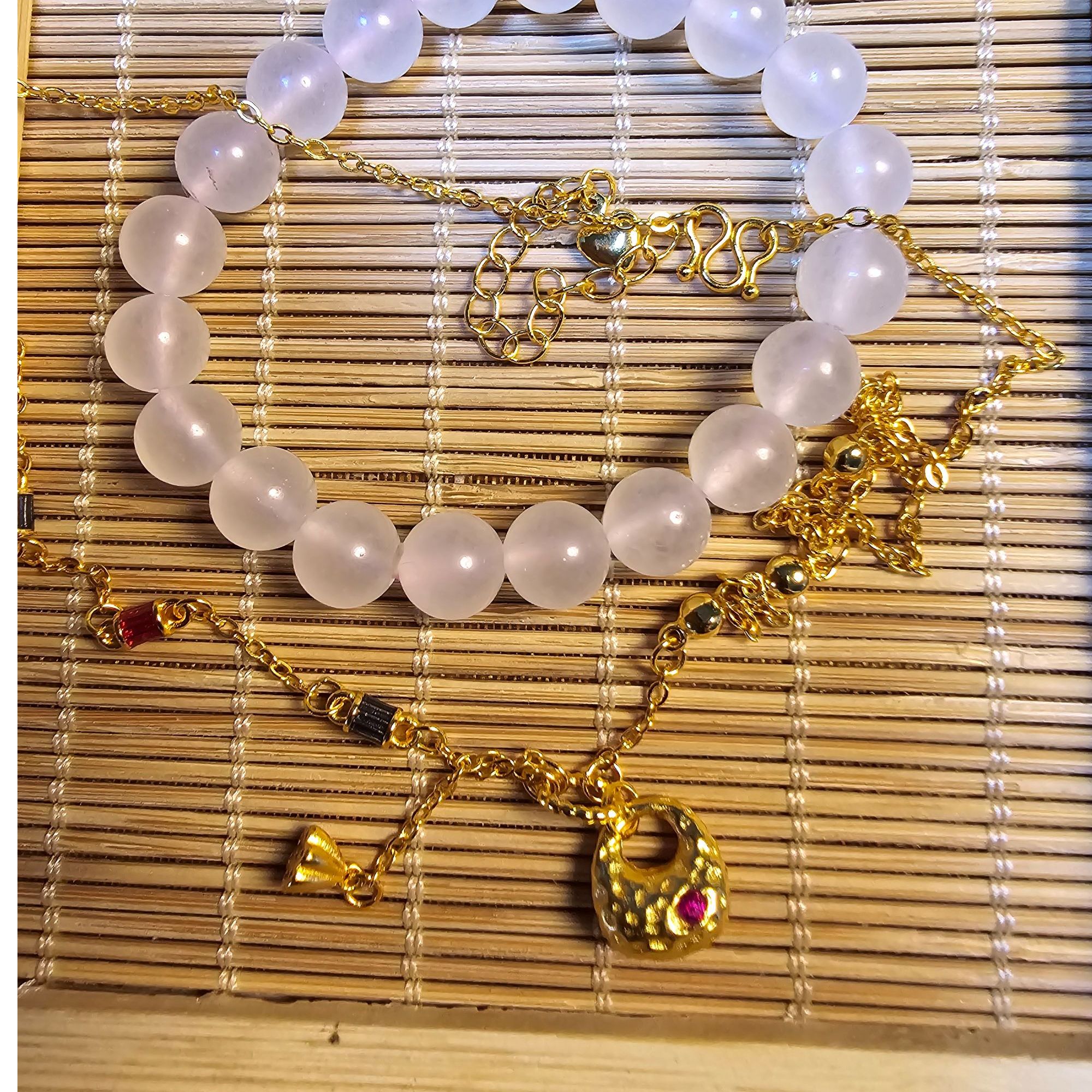 【小雨好物】小胖福莲蓬珐琅彩项链