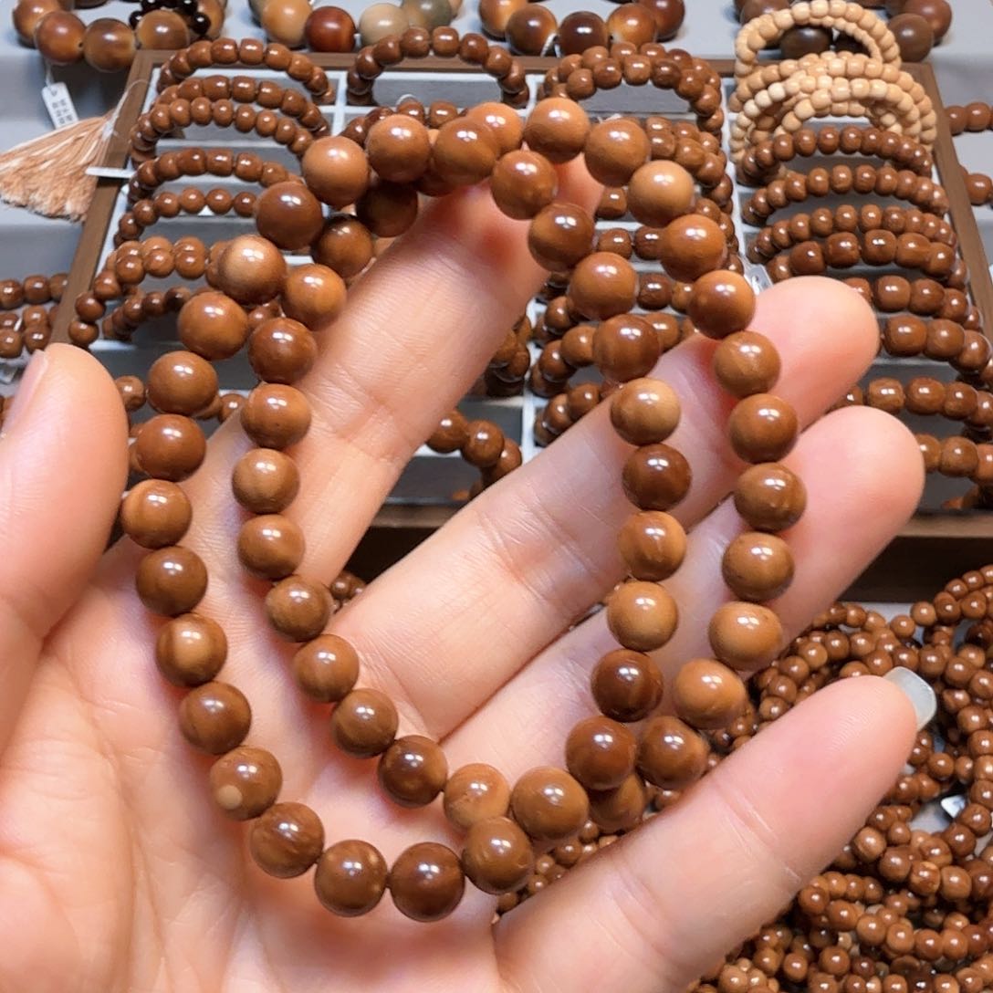 库克手串库克菩提0.7单圈两条