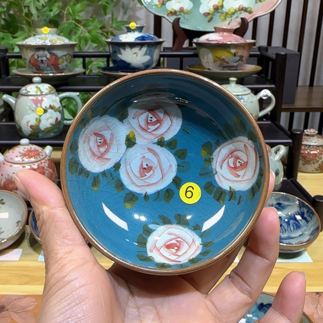 景德镇陶瓷手绘茶具