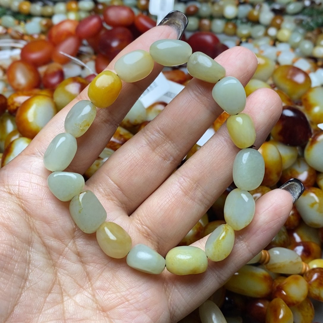 和田玉手链未镶嵌