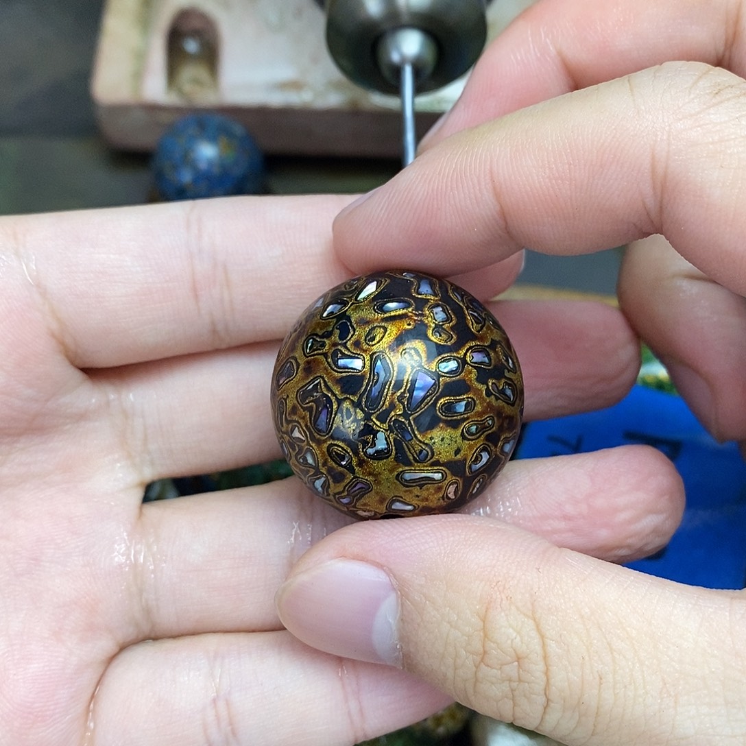 C***c非遗手工 大漆工艺规格3.0cm