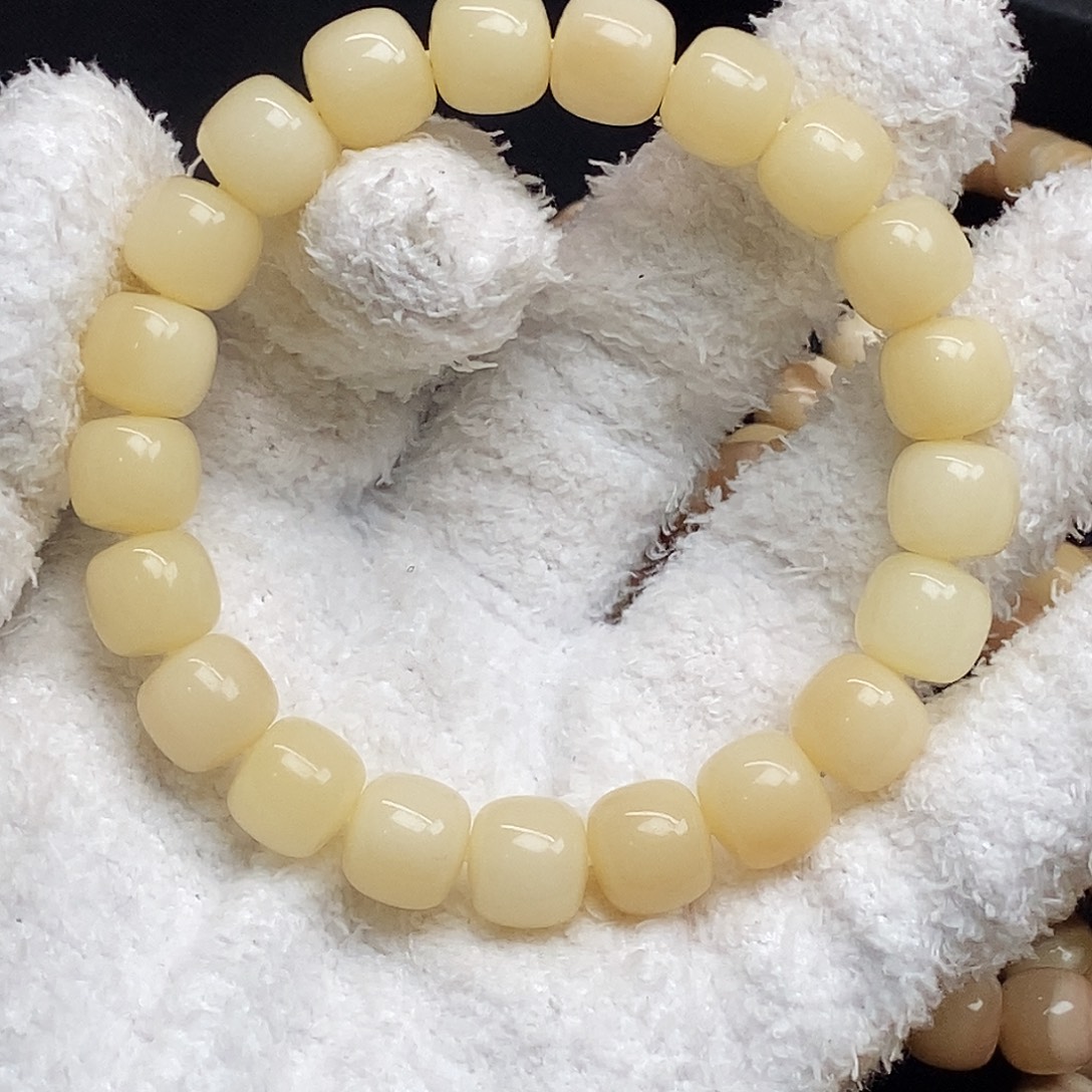 墨***麟驼骨手串/手链手串11冰透