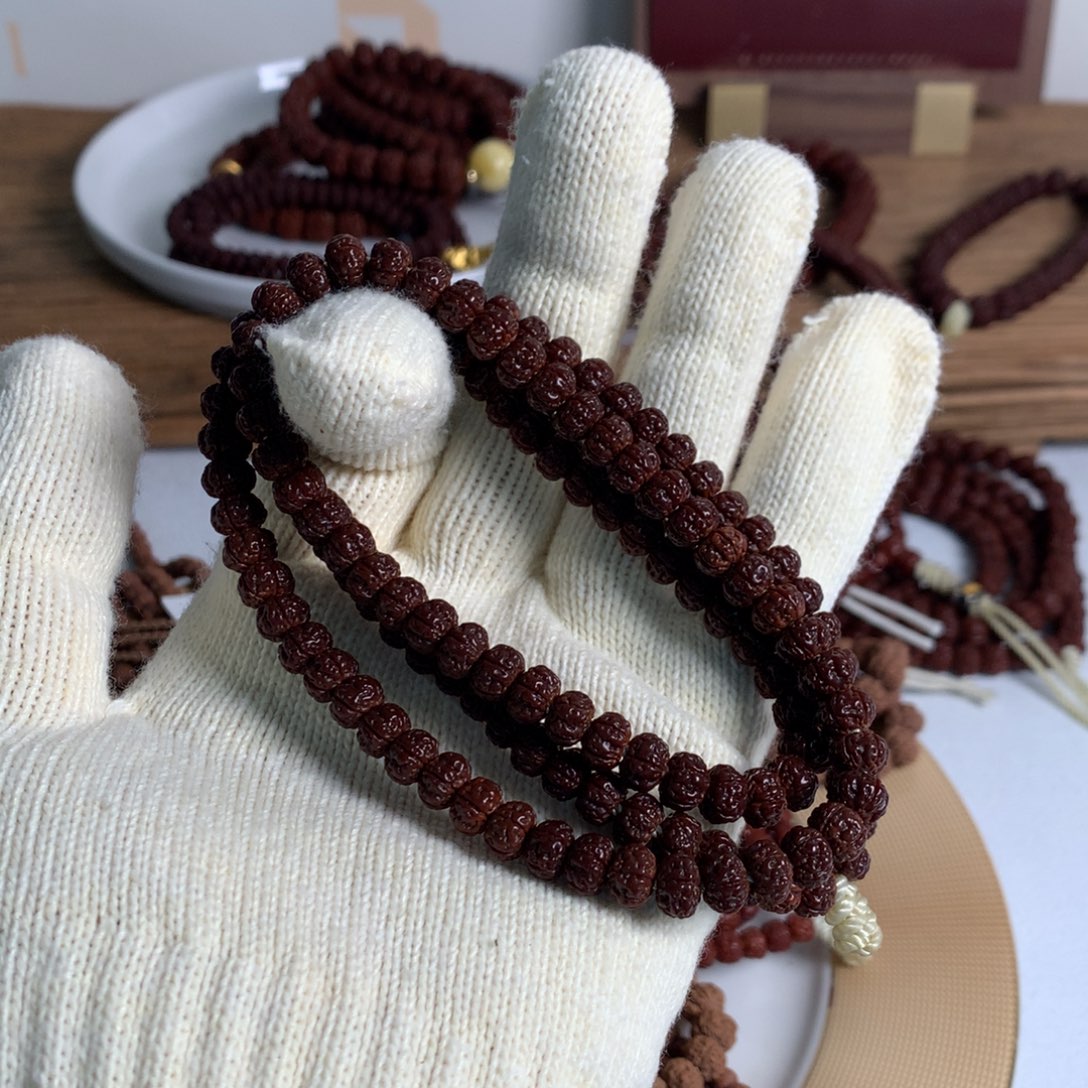 金刚菩提吊坠?**生臻选老树王脖挂10mm