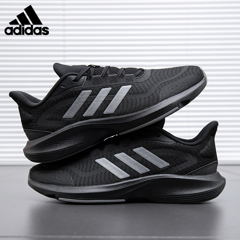 adidas阿迪达斯黑武士男鞋运动鞋冬季新款跑步鞋健身轻便鞋JH5150