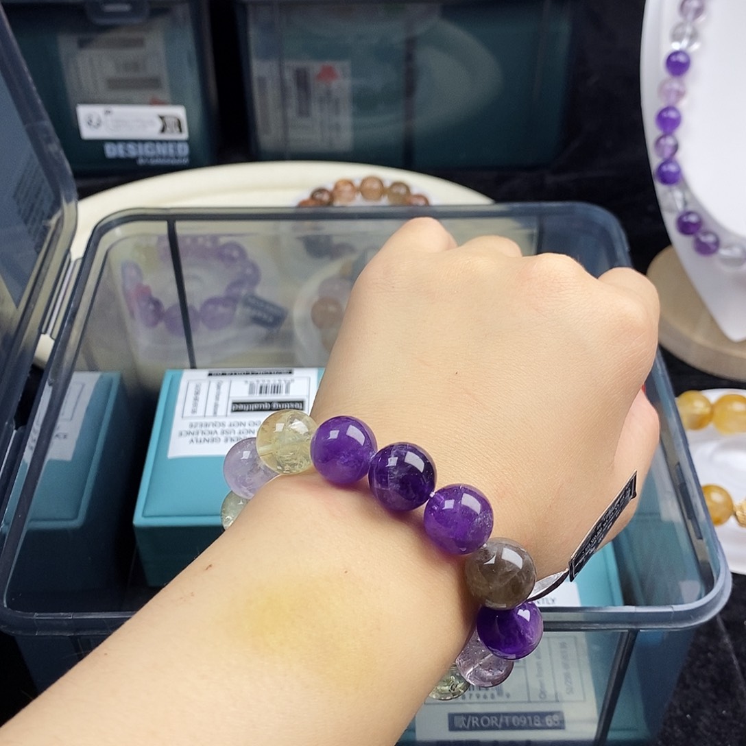 手链银S925镶嵌水晶