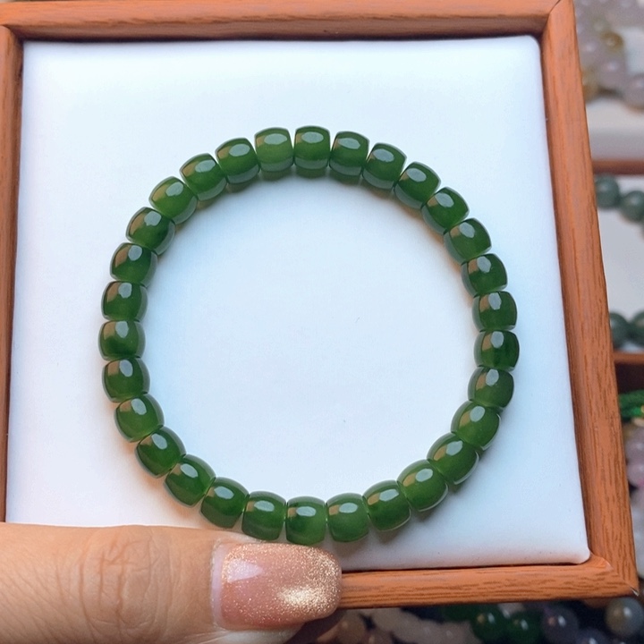 和田玉手链未镶嵌