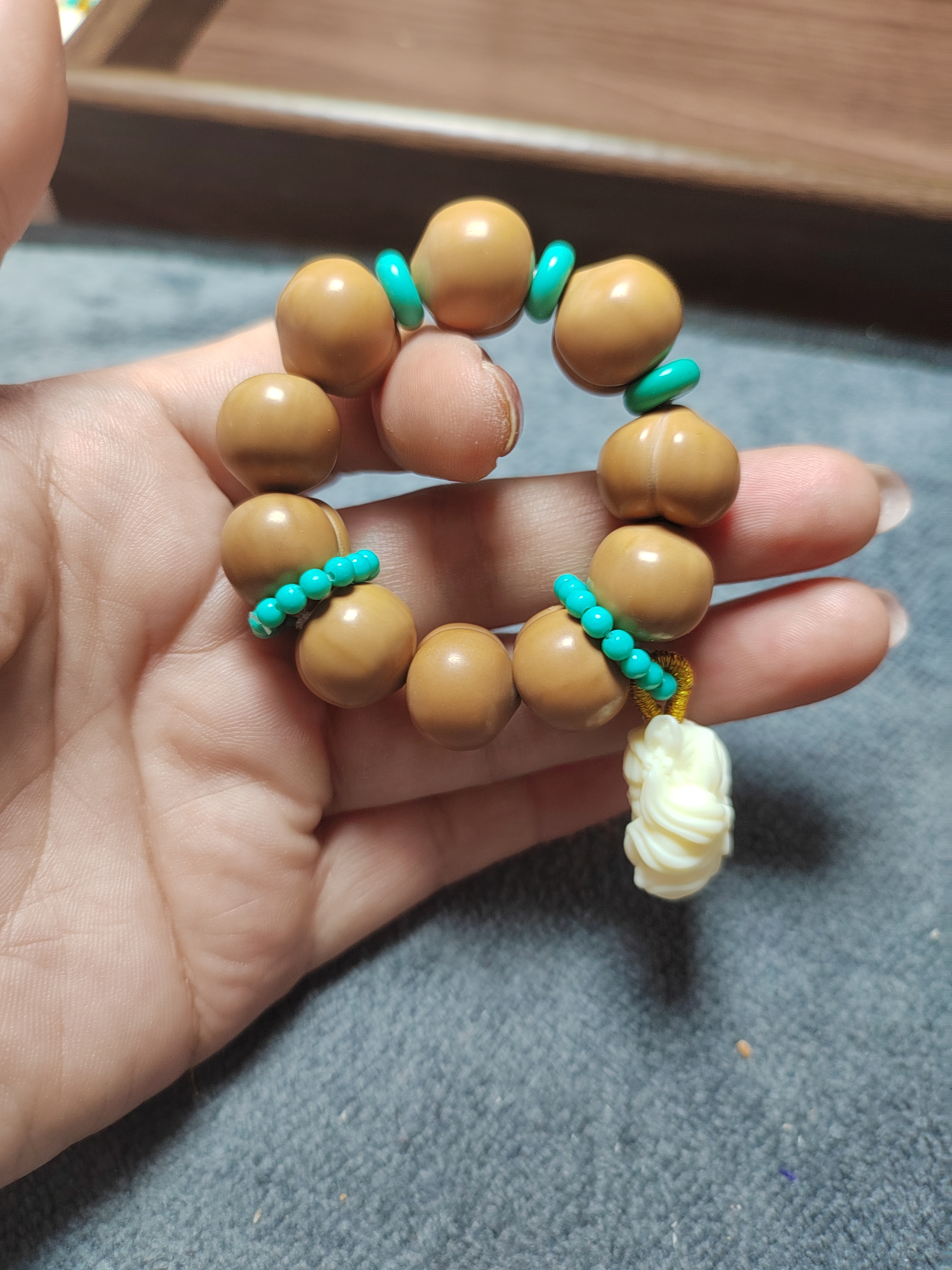 非金属木质手链 简约个性时尚百搭文玩配饰